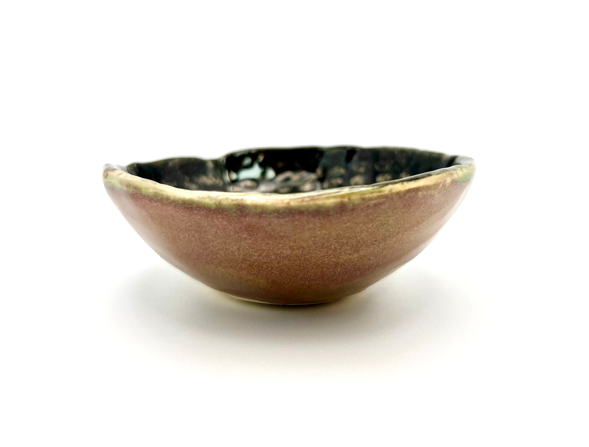 White Polka Dot Trinket/Ring Dish