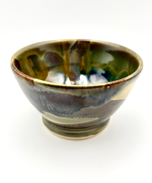 Earthy Moss Green Bowl