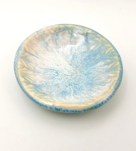 Sandy Blue Trinket/Ring Dish