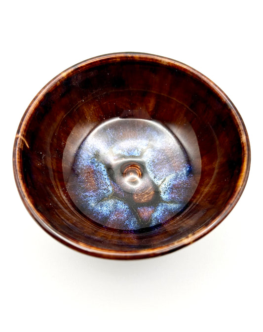 Mahogany Galaxy Sauce Dish
