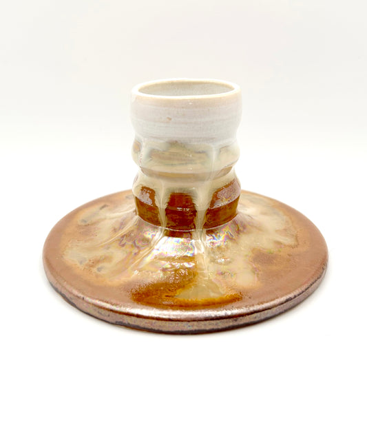 Champagne Spill Candlestick Holder