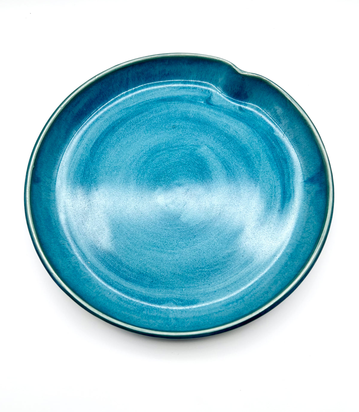 Stacking Turquoise Serving Plate