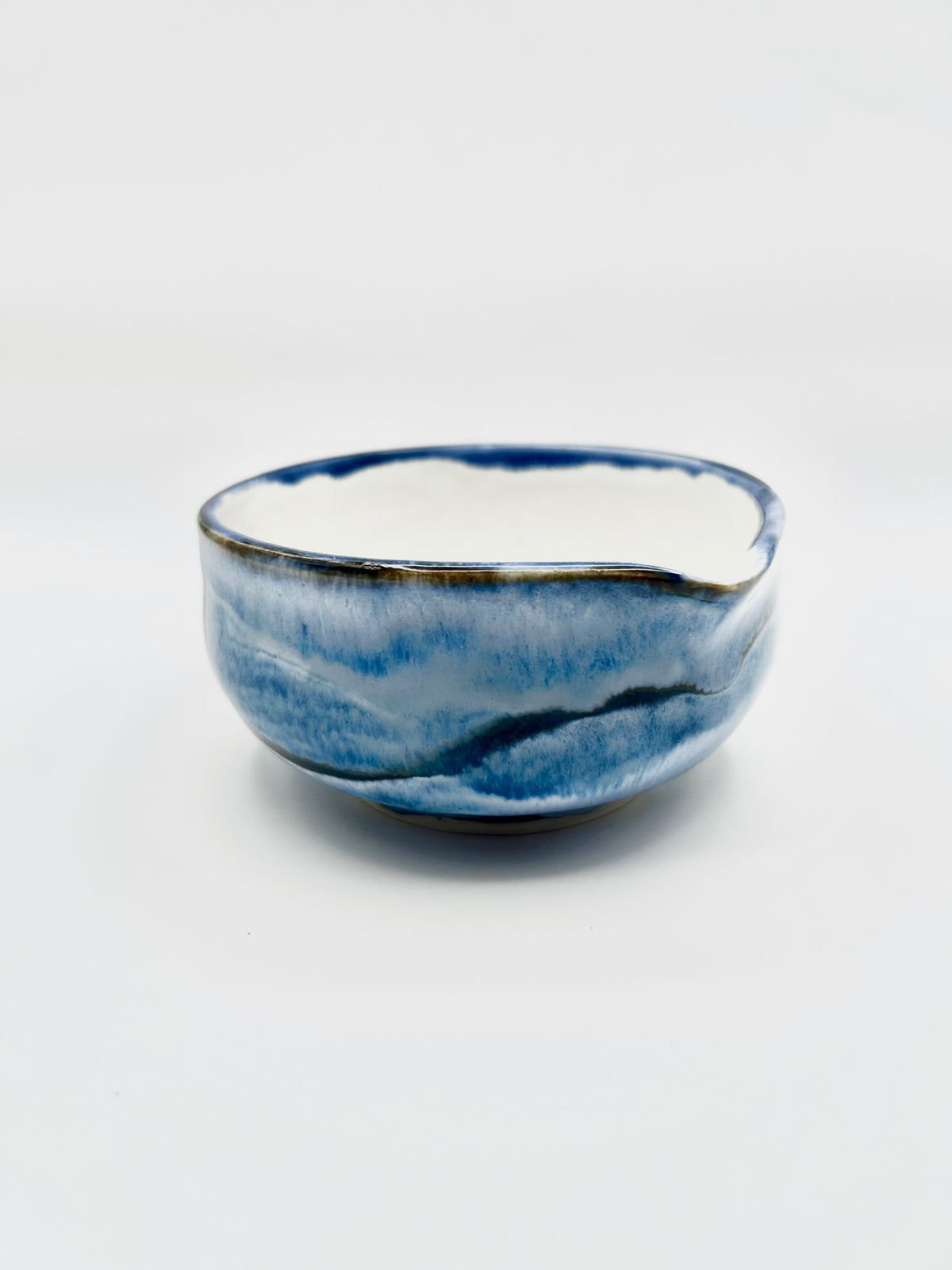 Ocean Waves Matcha Bowl