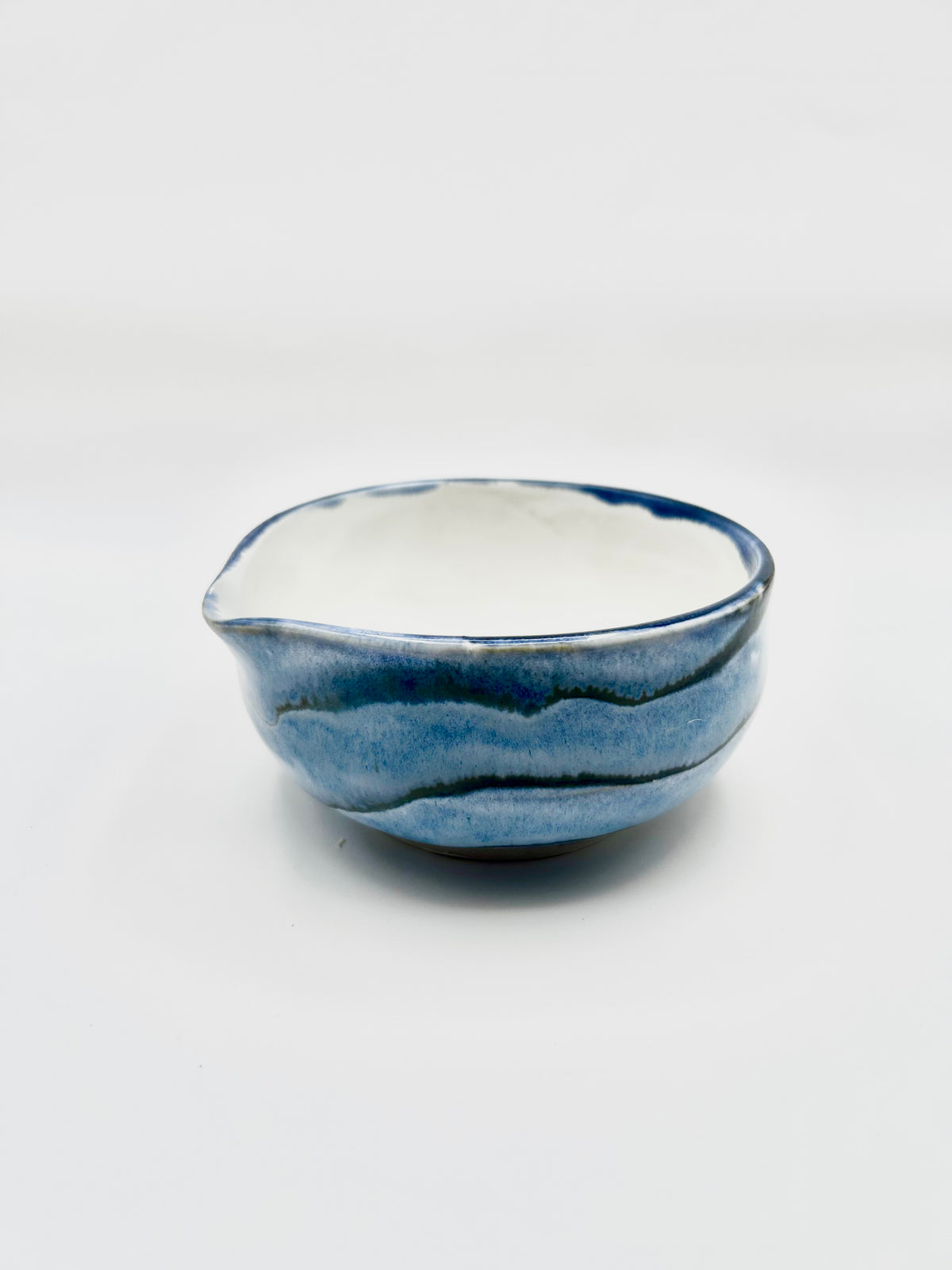 Ocean Waves Matcha Bowl